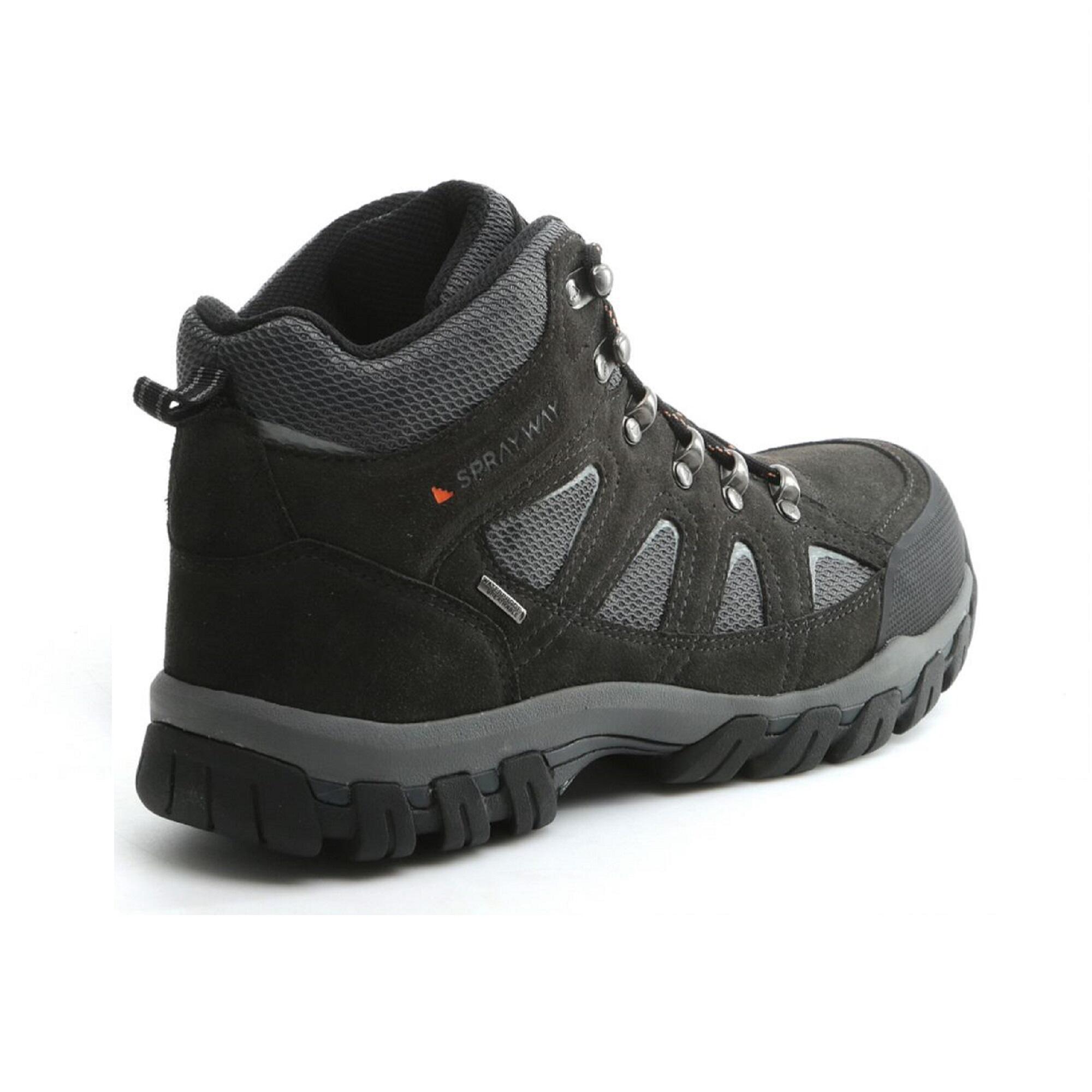 Men's waterproof walking boots - Sprayway Mull mid - Black 3/6