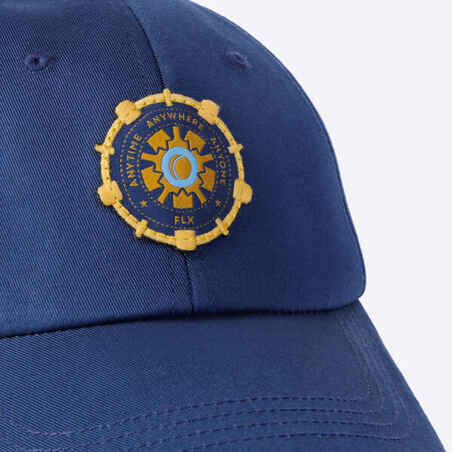 UV PROTECTION CRICKET CAP BLUE