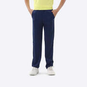 KIDS CRICKET STRAIGHT FIT TROUSER CTS 500 BLUE