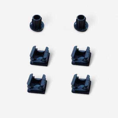 Set plastic doppen voor opklapbare fitnessbank 500