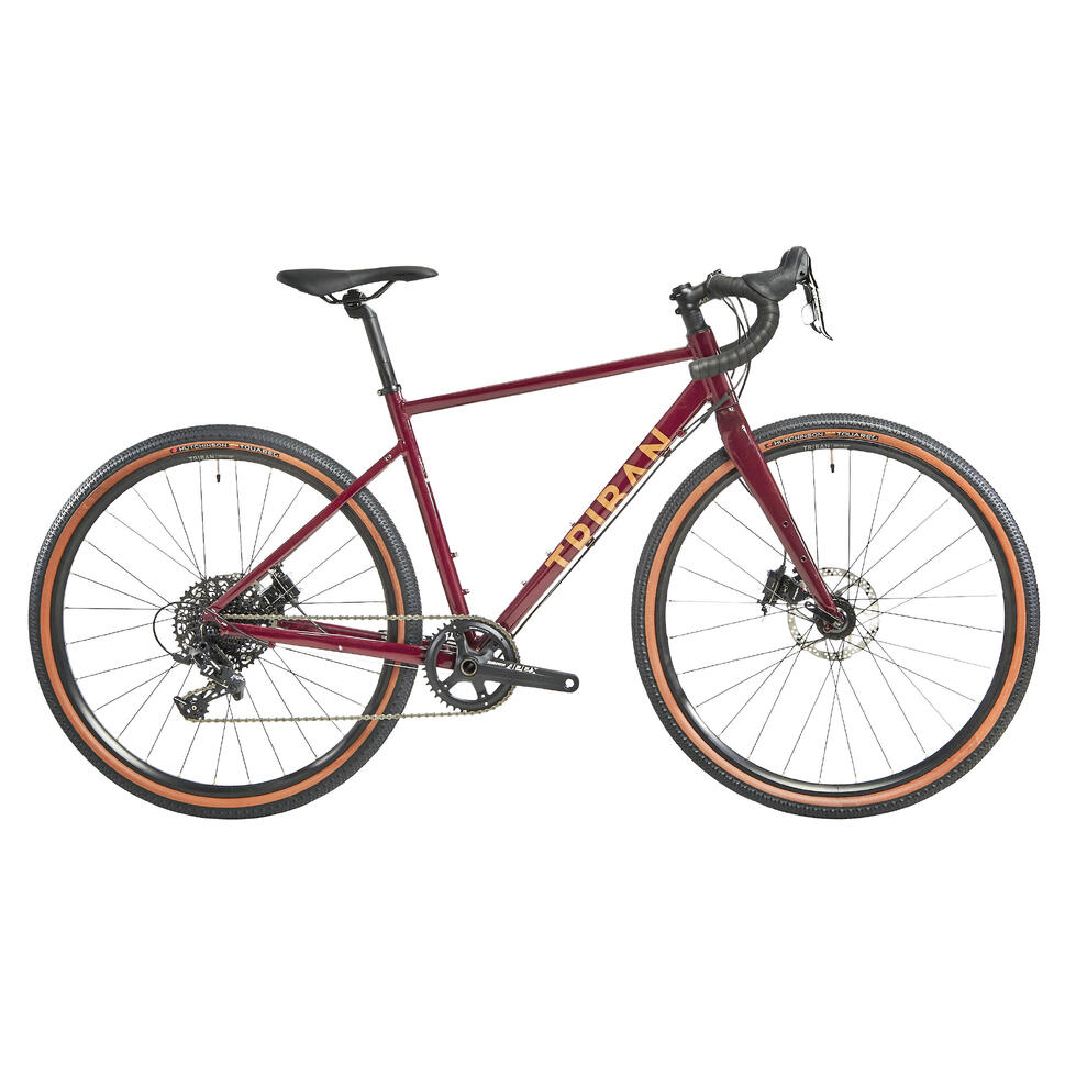 VELO GRAVEL FEMME GRVL 520 SRAM APEX 1 TRIBAN | Decathlon