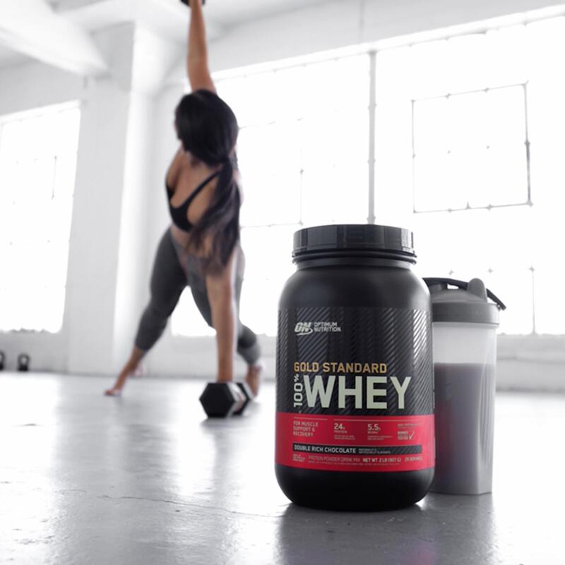 Optimum Gold Standart Whey Protein Tozu, Çikolata, 908 G