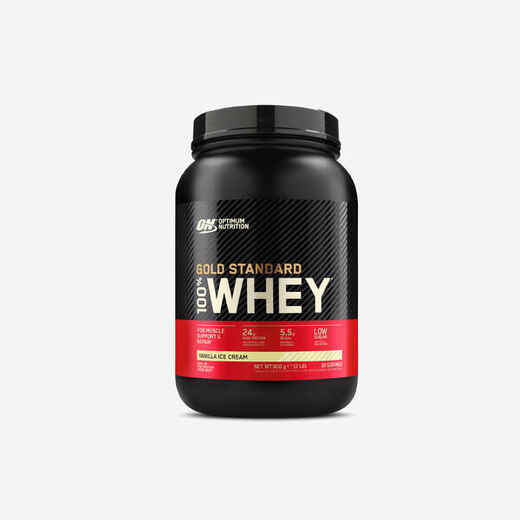 
      Vadakuvalk Gold Standard Whey, 908 g, vaniljejäätis
  