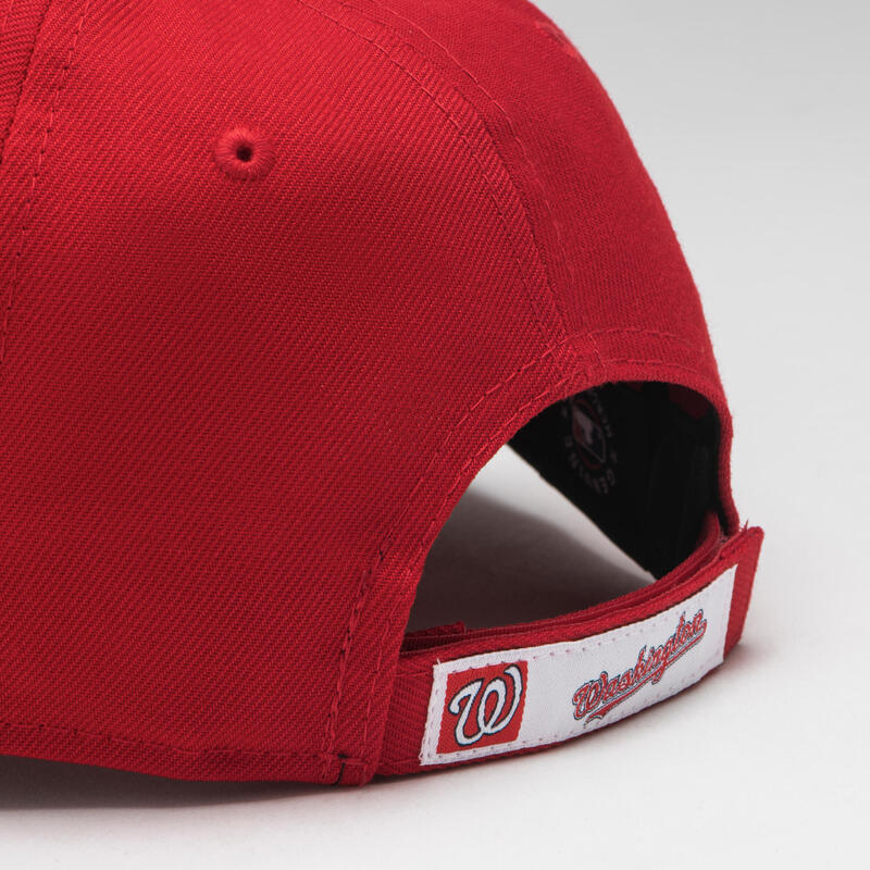 Boné de Basebol MLB Washington Nationals Adulto Vermelho