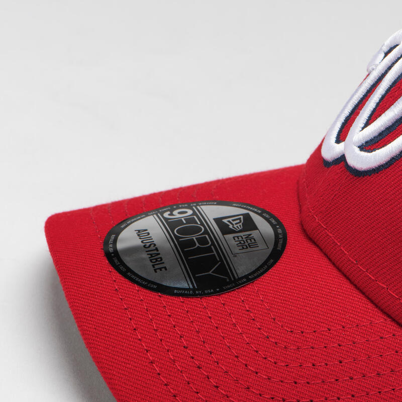 Boné de Basebol MLB Washington Nationals Adulto Vermelho