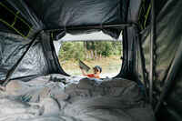 MH500 Fresh & Black two-person roof tent