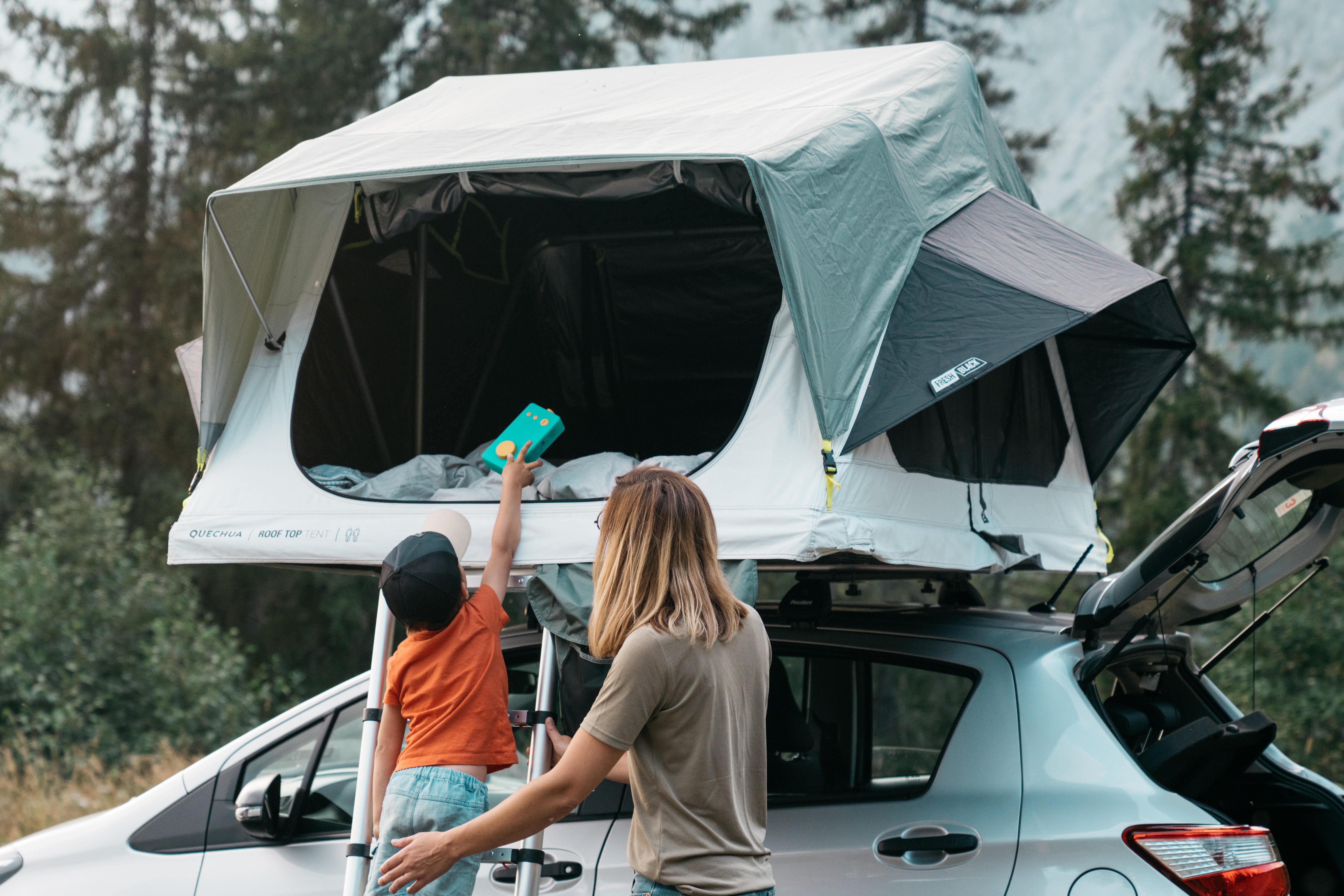 2-Person Rooftop Tent - MH 500 F&B - QUECHUA