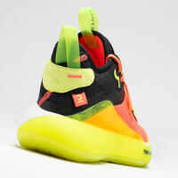 Men's/Women's Basketball Shoes SE500 MID - Pink/Yellow