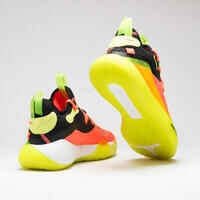 Men's/Women's Basketball Shoes SE500 MID - Pink/Yellow