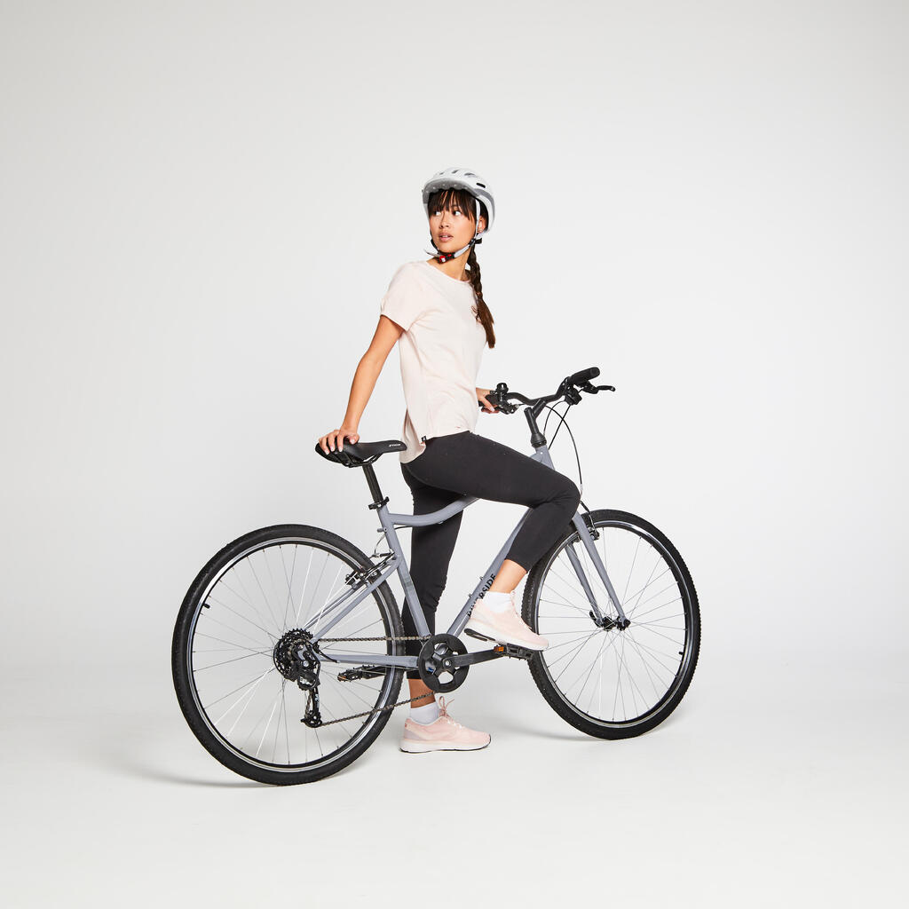 Riverside 120 Hybrid Bike - Grey