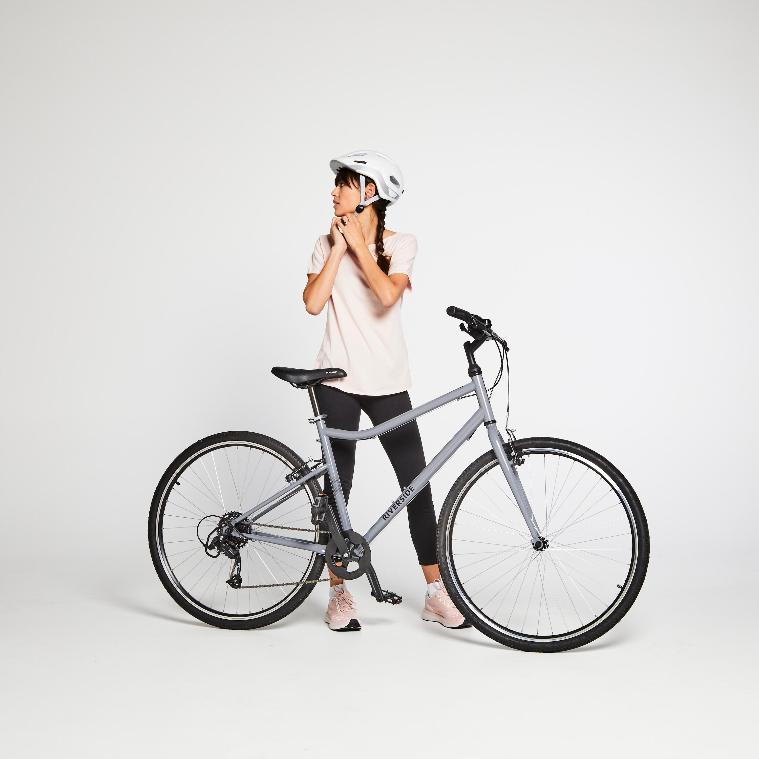 Hybrid Bike Grey - 120 Series 44/51
