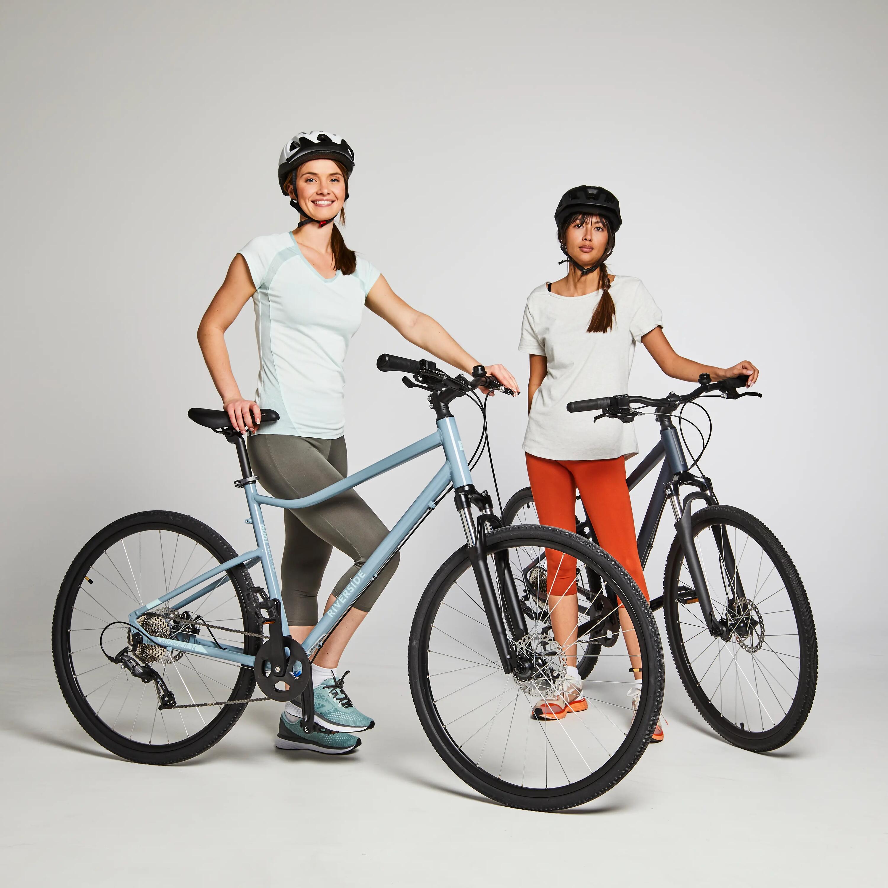 Hybrid Bike Riverside 500 - Midnight Blue 4/7