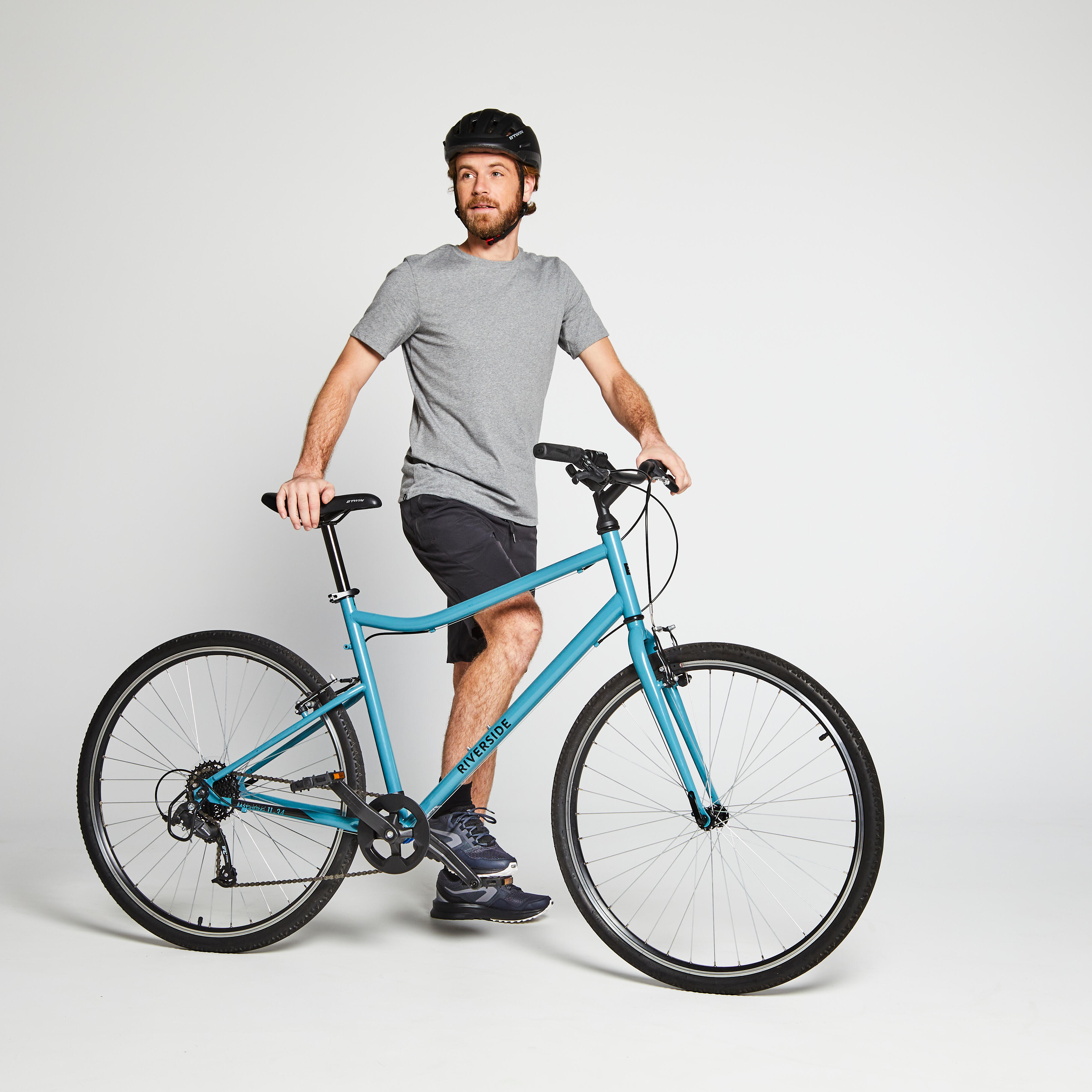 Hybrid Bike Riverside 120 Turquoise
