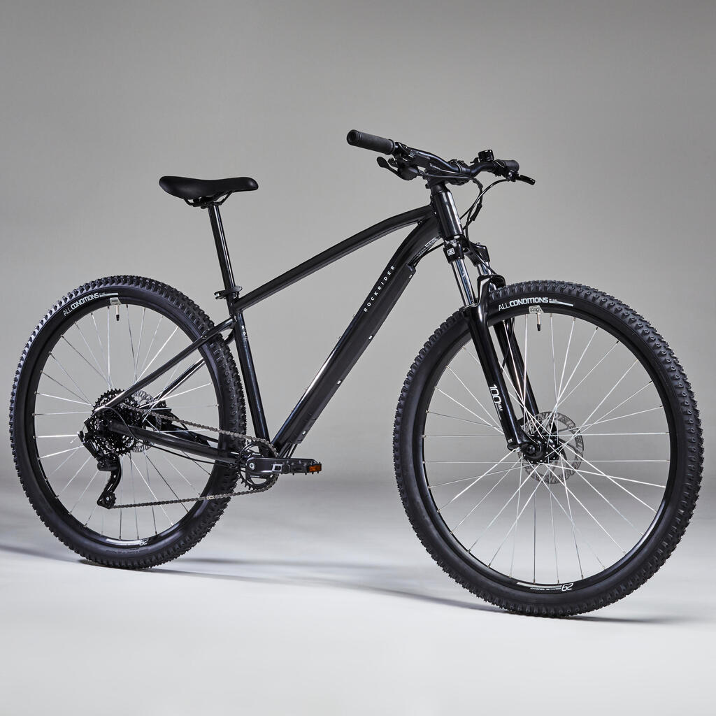 VÉLO VTT RANDONNÉE EXPL 500 NOIR 29