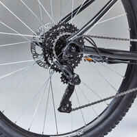 Bicicleta de montaña MTB  29" aluminio Rockrider Explore 500 negro