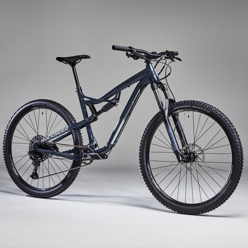 Final confirmar Revolucionario Bicicleta de montaña doble suspensión aluminio Rockrider AM 50 S negro | Decathlon Final confirmar Revolucionario Bicicleta de montaña doble suspensión aluminio Rockrider AM 50 S negro | Decathlon
