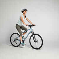 Riverside 500 Hybrid Bike - light blue