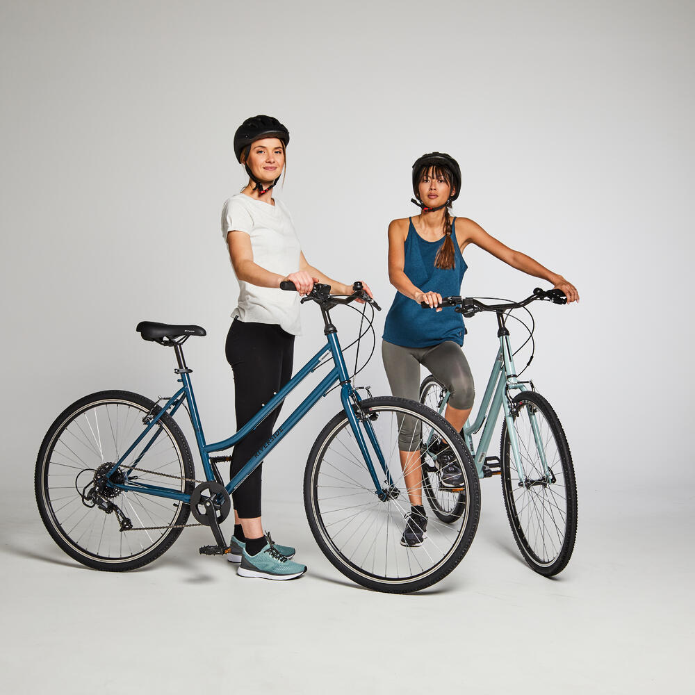 Decathlon women's hybrid bikes online