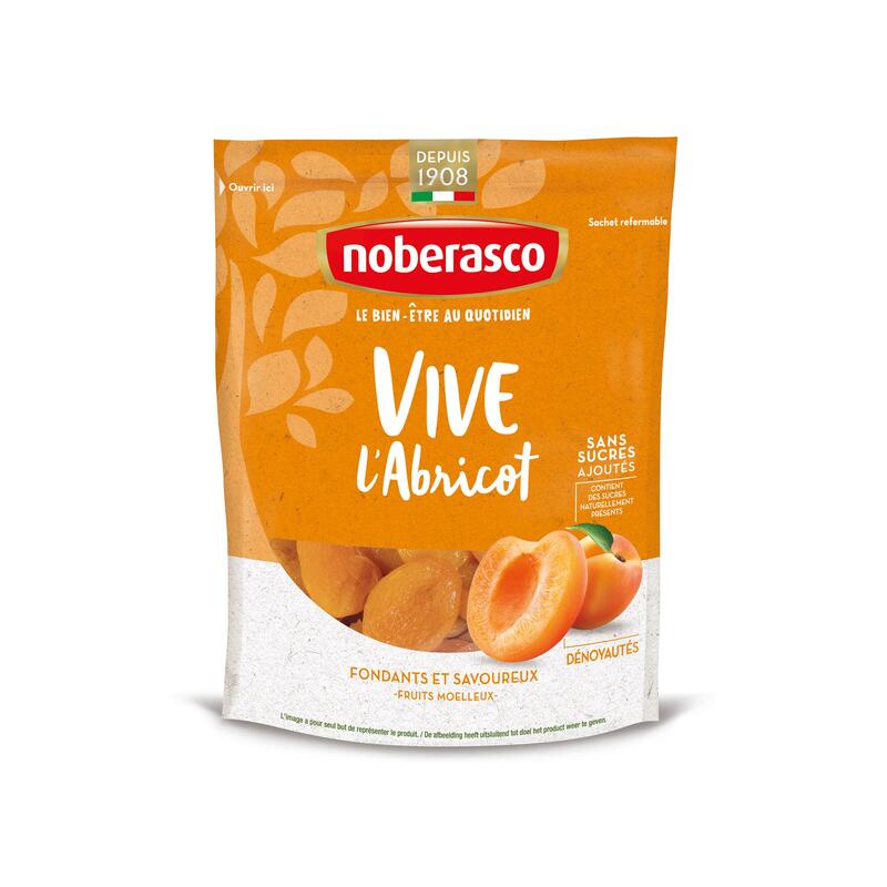 Viva l'albicocca 200 g Frutta morbida, intera e denocciolate