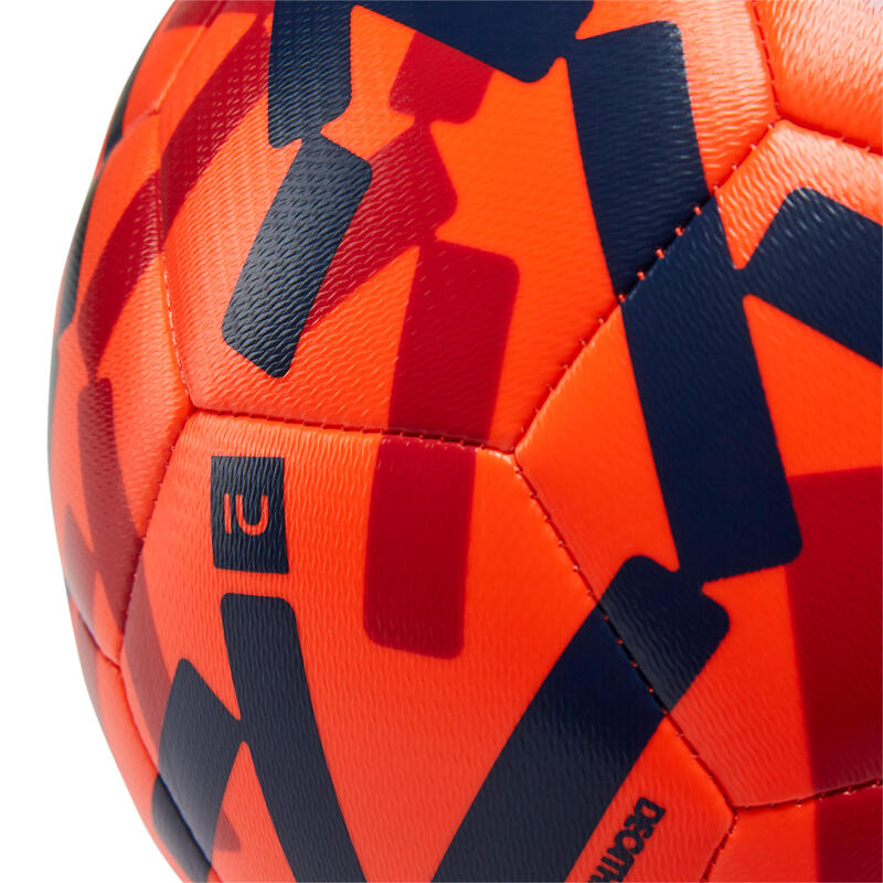 Pallone calcio LEARNING BALL DIABOLIK taglia 5 arancione