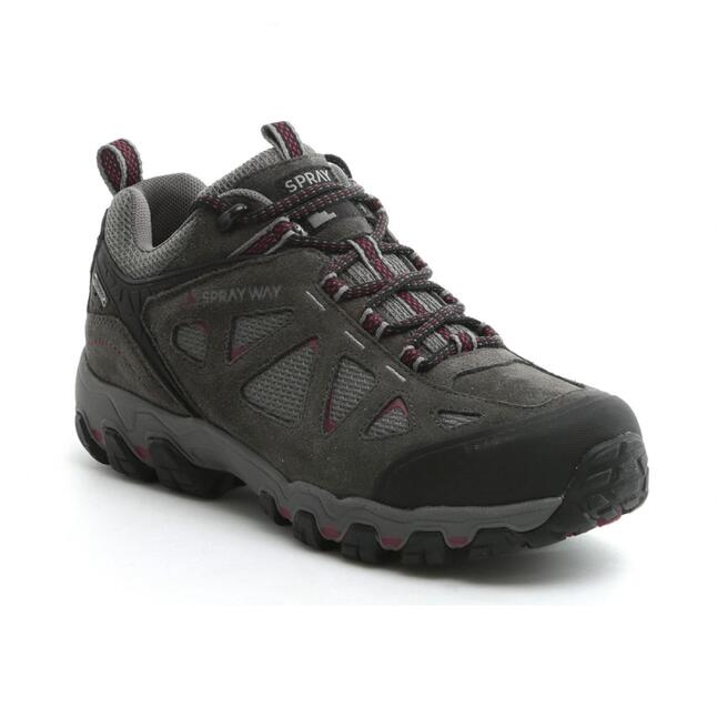 Women's waterproof walking shoes - Sprayway Iona low - Black SPRAYWAY ...