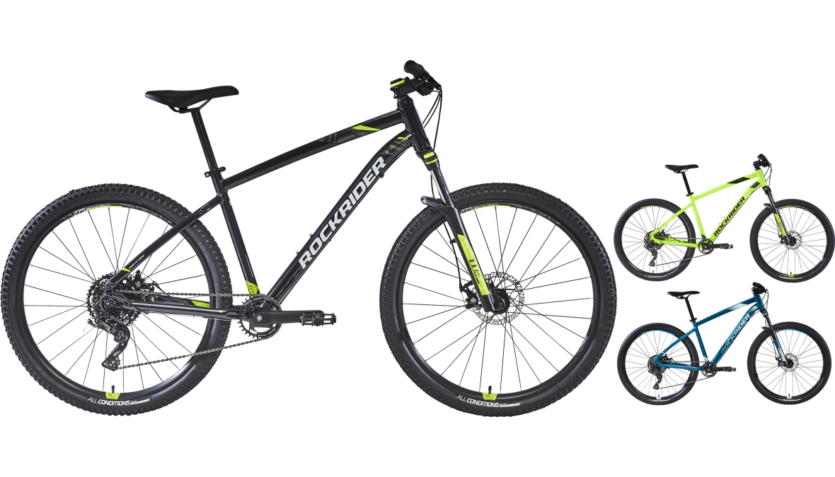 MTB ROCKRIDER ST 530 SCHWARZ