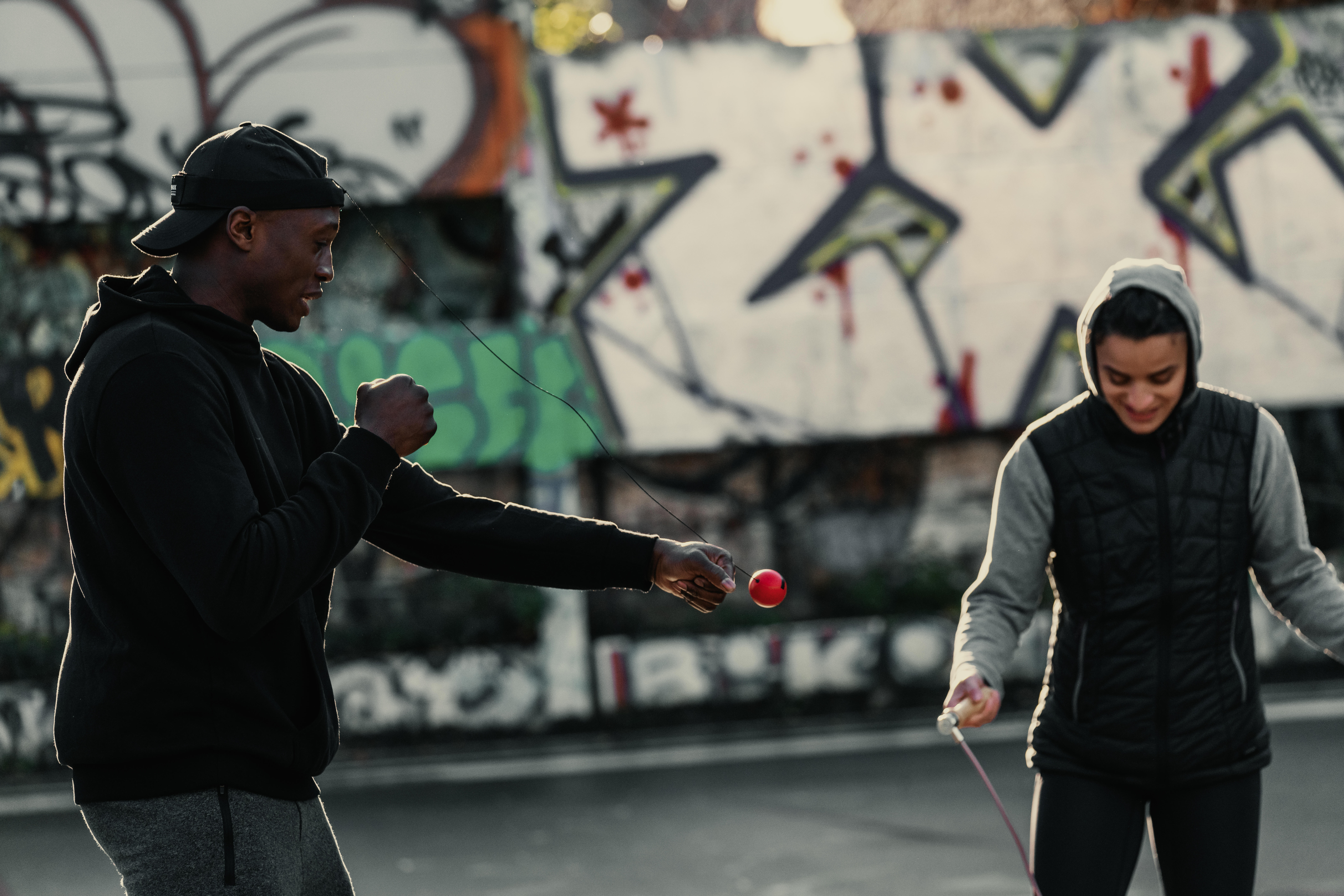 Balles d’entraînement de boxe x2 - OUTSHOCK