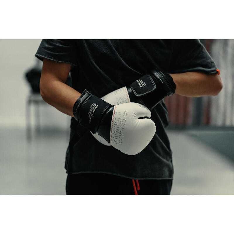 Guantes de boxeo Outshock 120 blanco