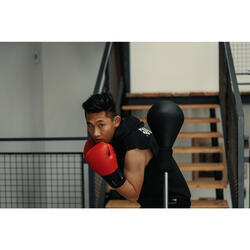 POWRX Punching Ball Boxe para Adultos y Adolescentes - Altura Regulable  110-150 cm - Ideal para Entrenamiento en casa y Gimnasio - Base  Antideslizante (Negro) : : Deportes y aire libre