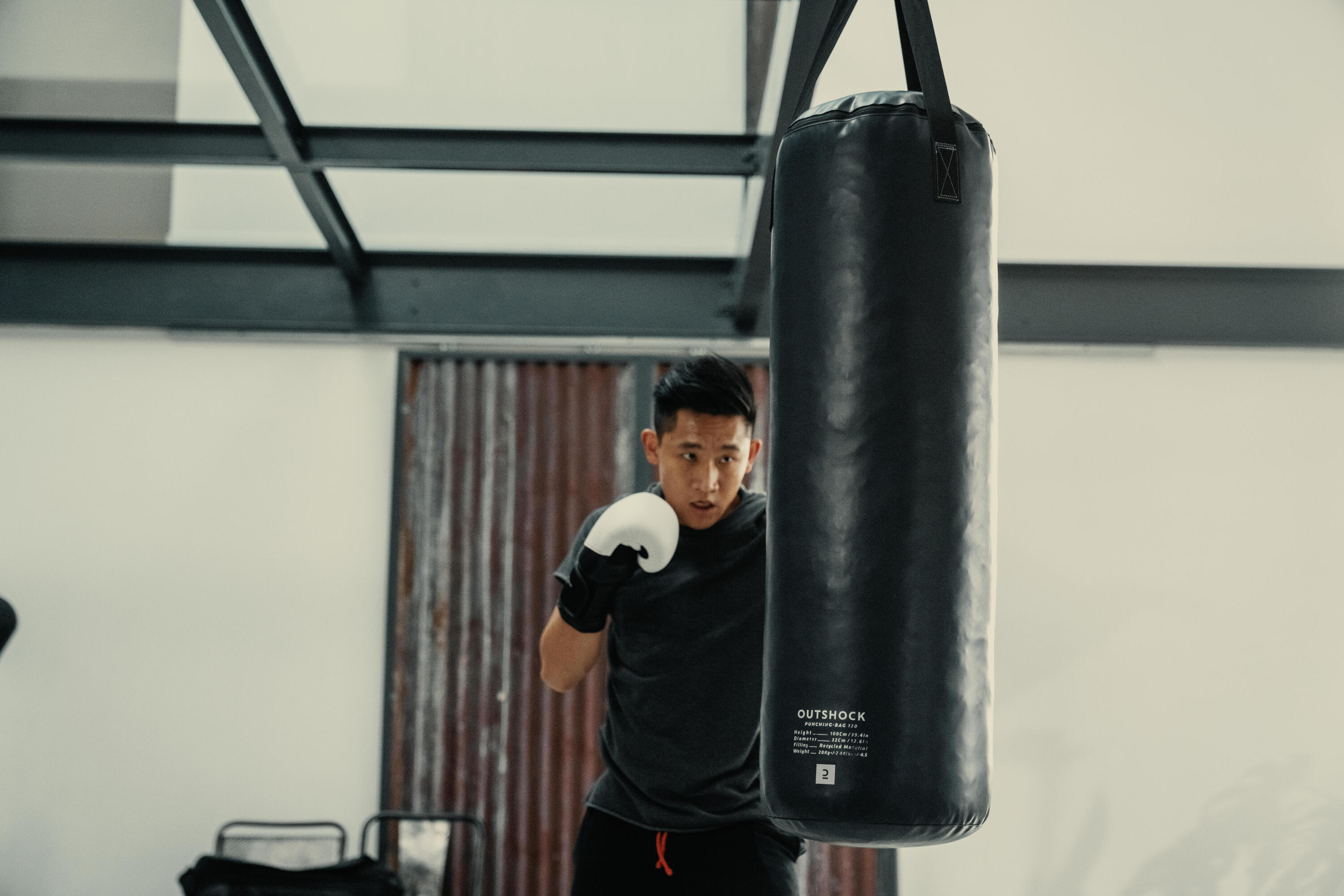 Segunda vida - Saco de boxeo Outshock 120 azul 13/15
