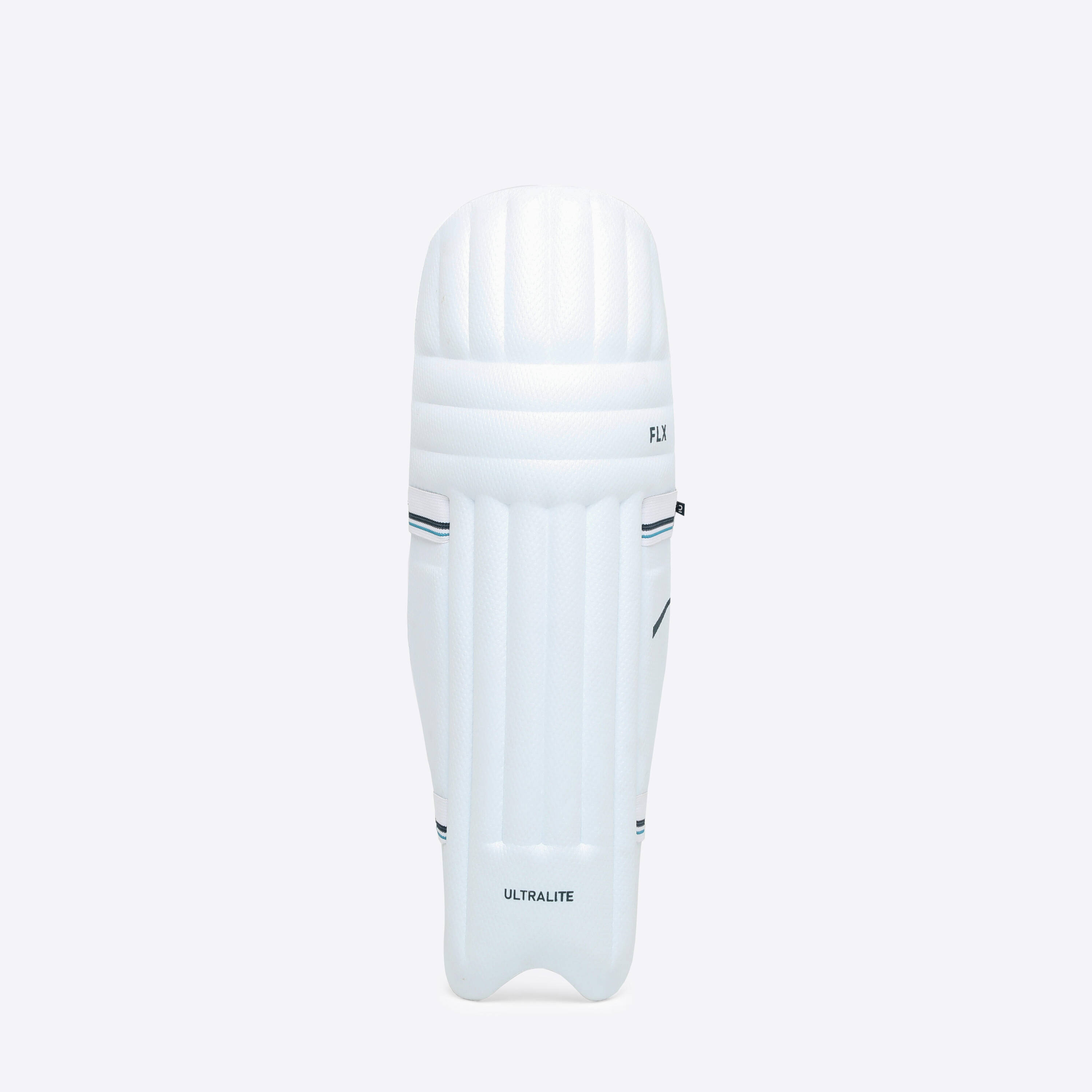 Adult Cricket Batting Pad BP 500 Lite Secure Fit & Shock Absorbing Blue -  2