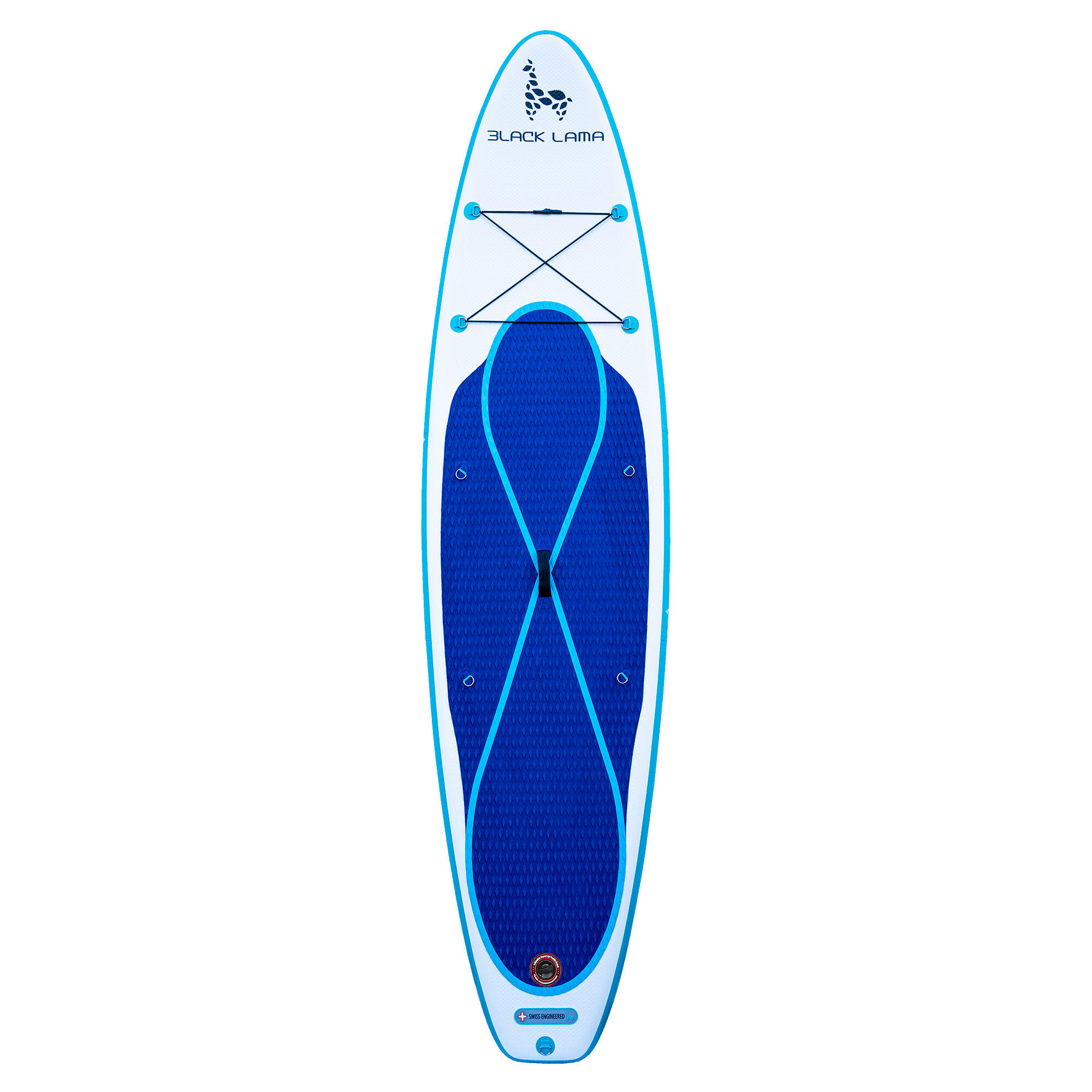 SUP-Board Pack Stand-up-Paddle aufblasbar Touring - Mint Lama Alpaka 11'0" 27/32
