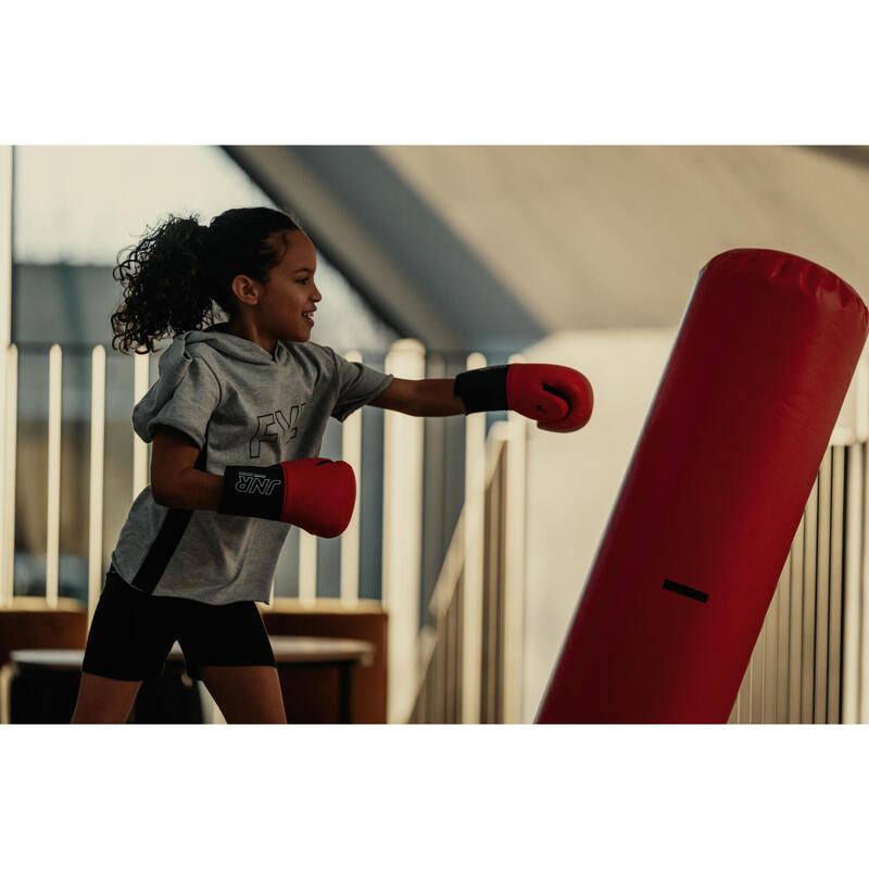 Guantes de boxeo kick boxing junior Outshock 100 rojo