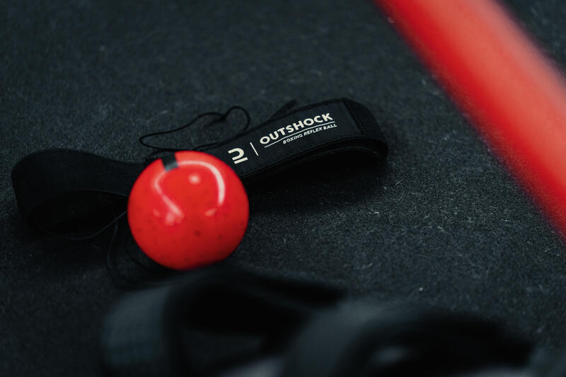 Reflex ball boxe kit 2 palline nero-rosso