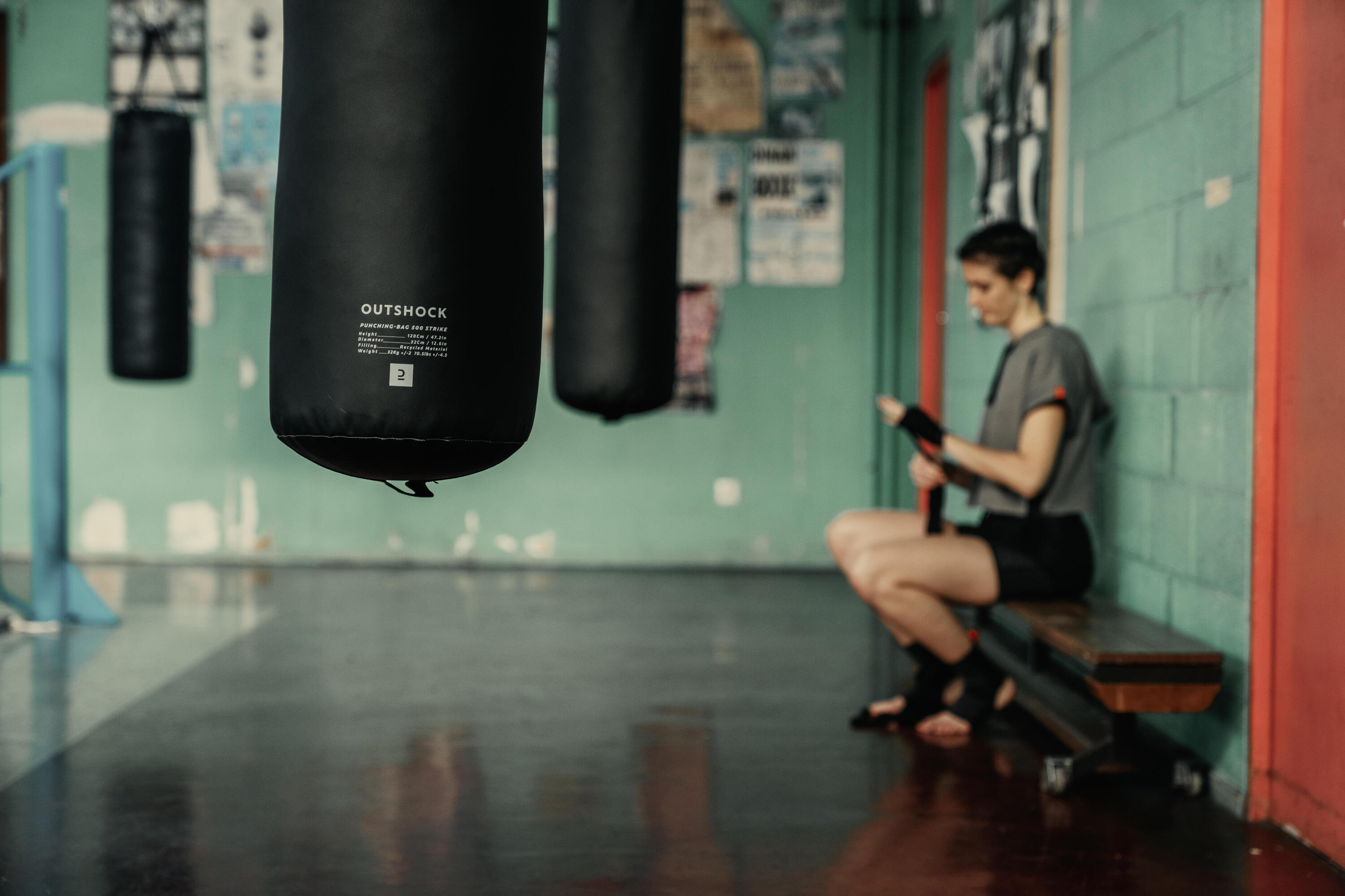 Sacos de pegada Boxeo