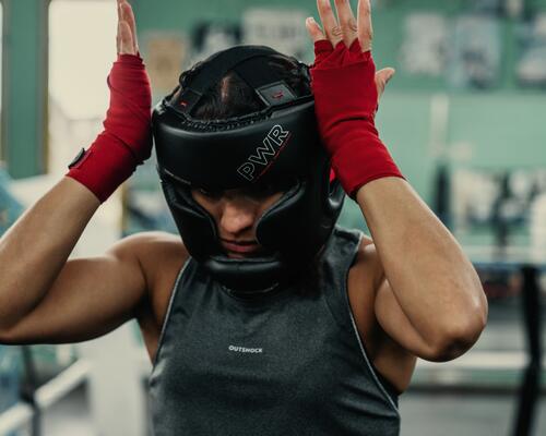 MMA photo boxeuse