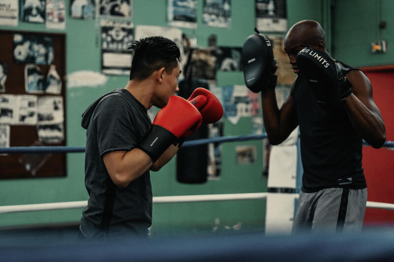 Patas de Urso Curvas para Boxe com Banda de Aperto 500