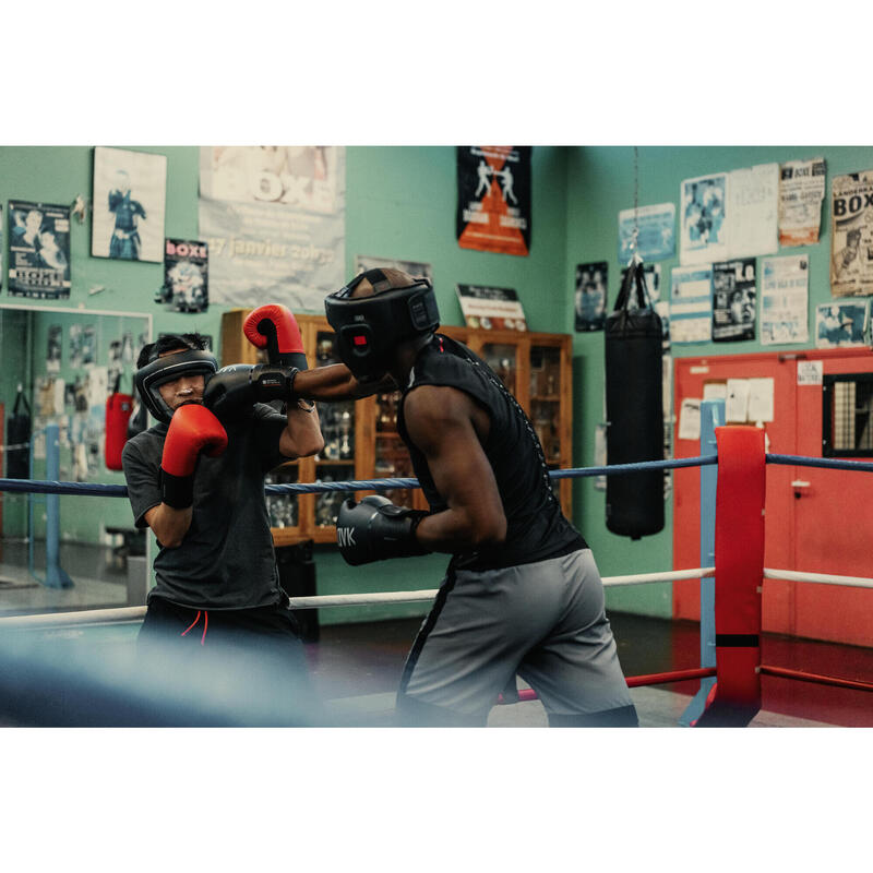 DÉBARDEUR DE BOXE 500 HOMME NOIR