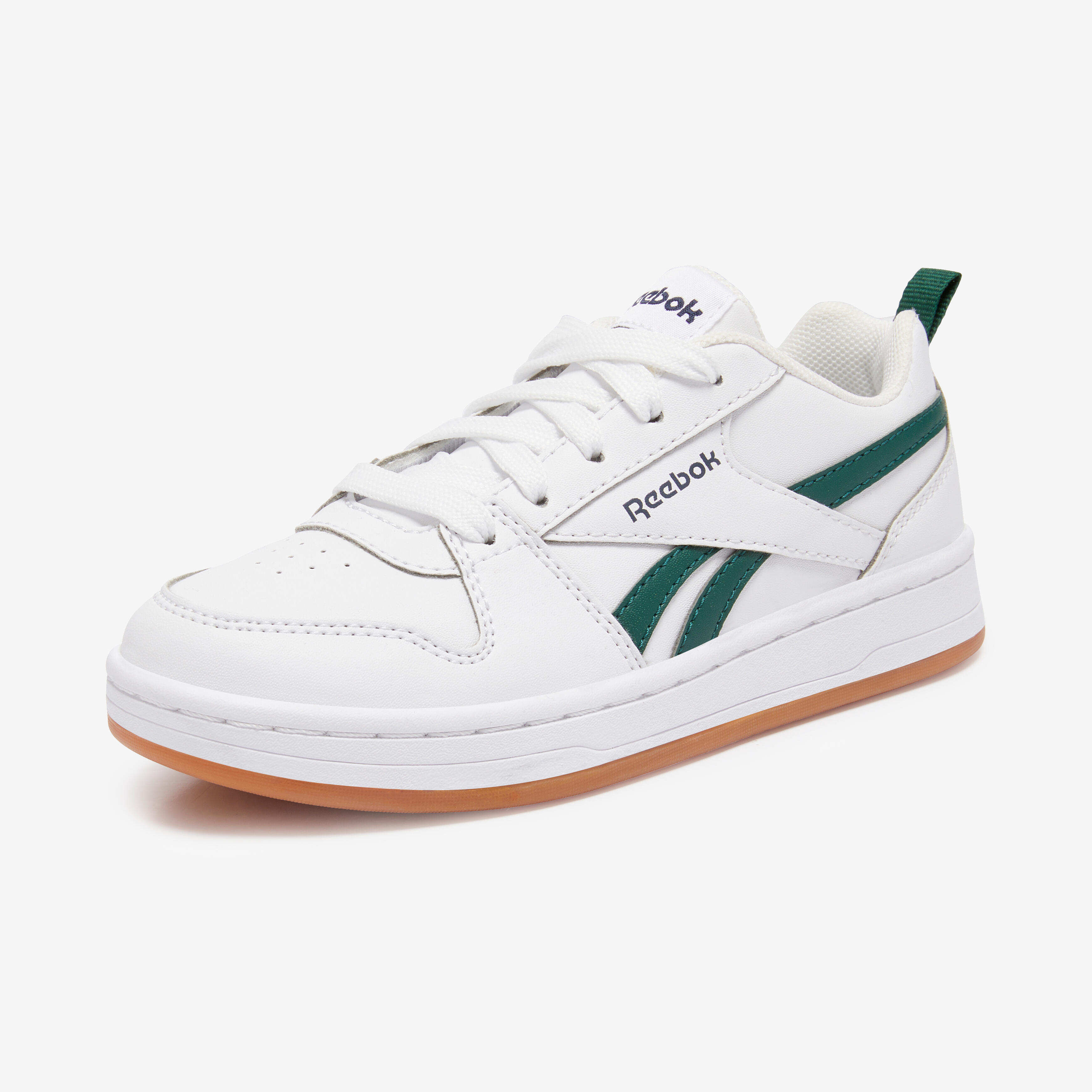 Kids Lace Up Trainers Prime White REEBOK Decathlon