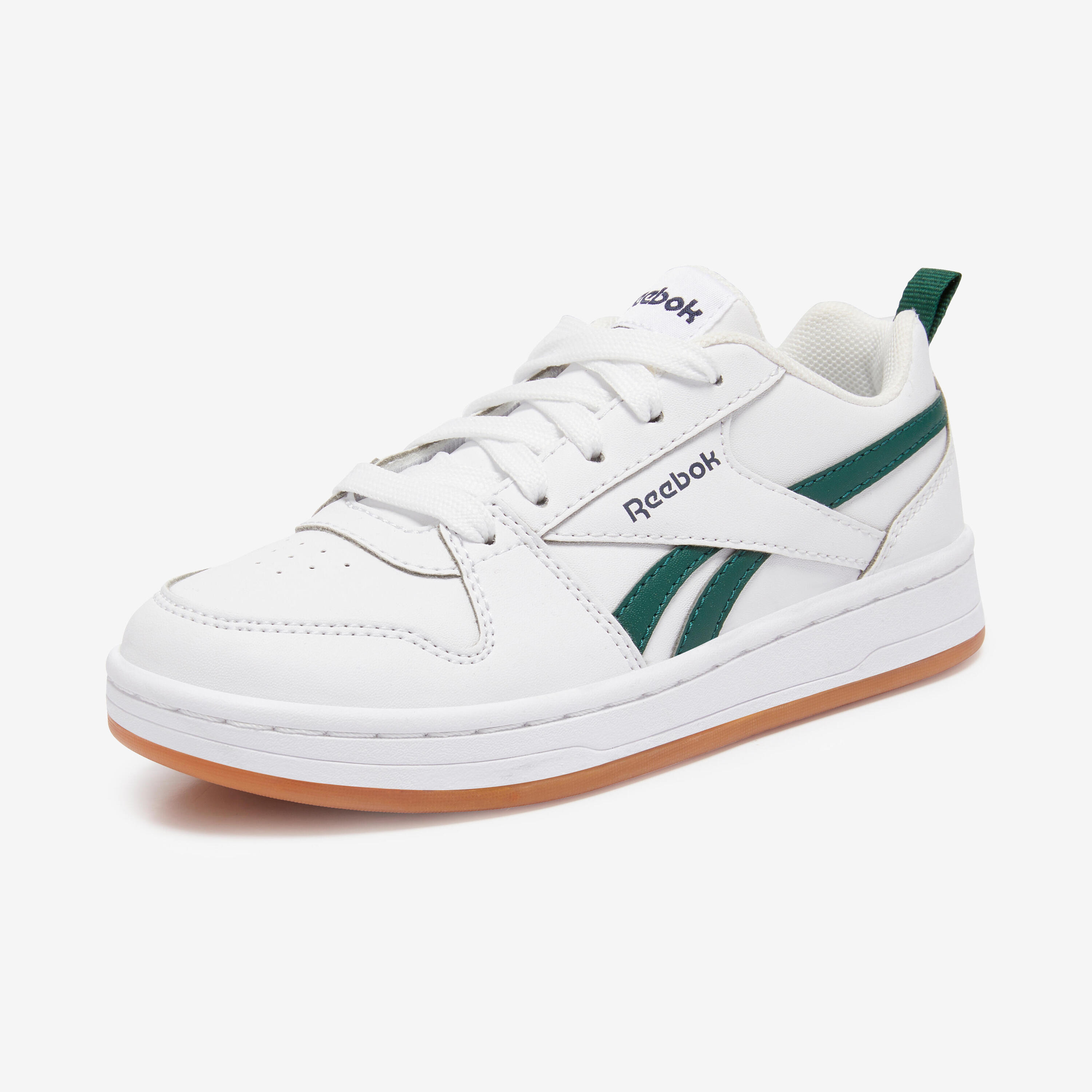 Kids' Lace-Up Trainers Prime - White 2/6