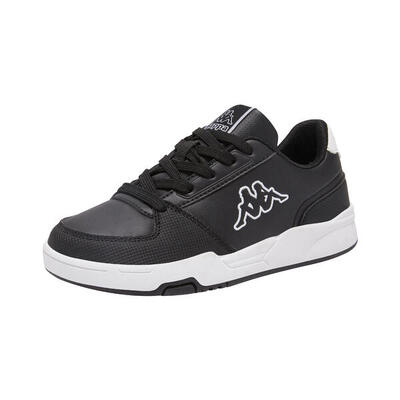 Sneakers met veters voor kinderen eloi zwart