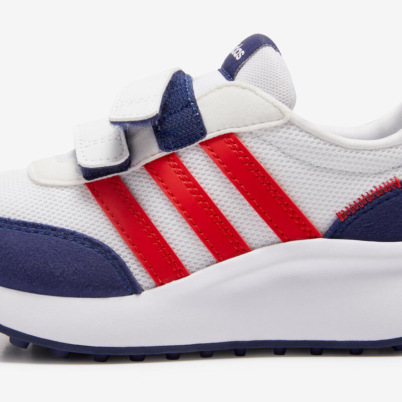 Baskets à scratch enfant - ADIDAS RUN 70S blanc