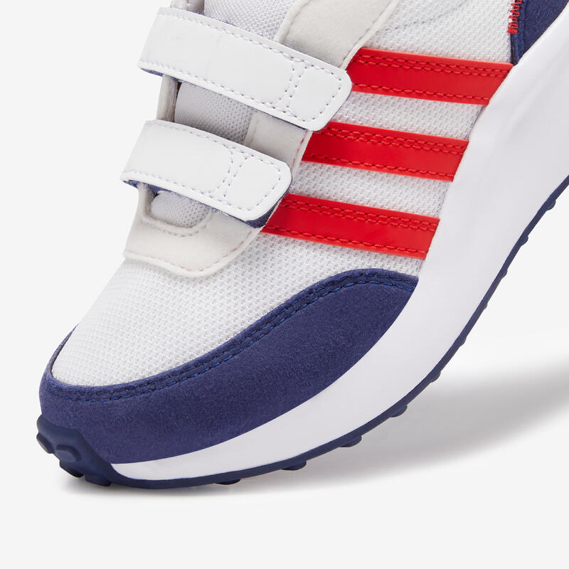 Baskets à scratch enfant - ADIDAS RUN 70S blanc