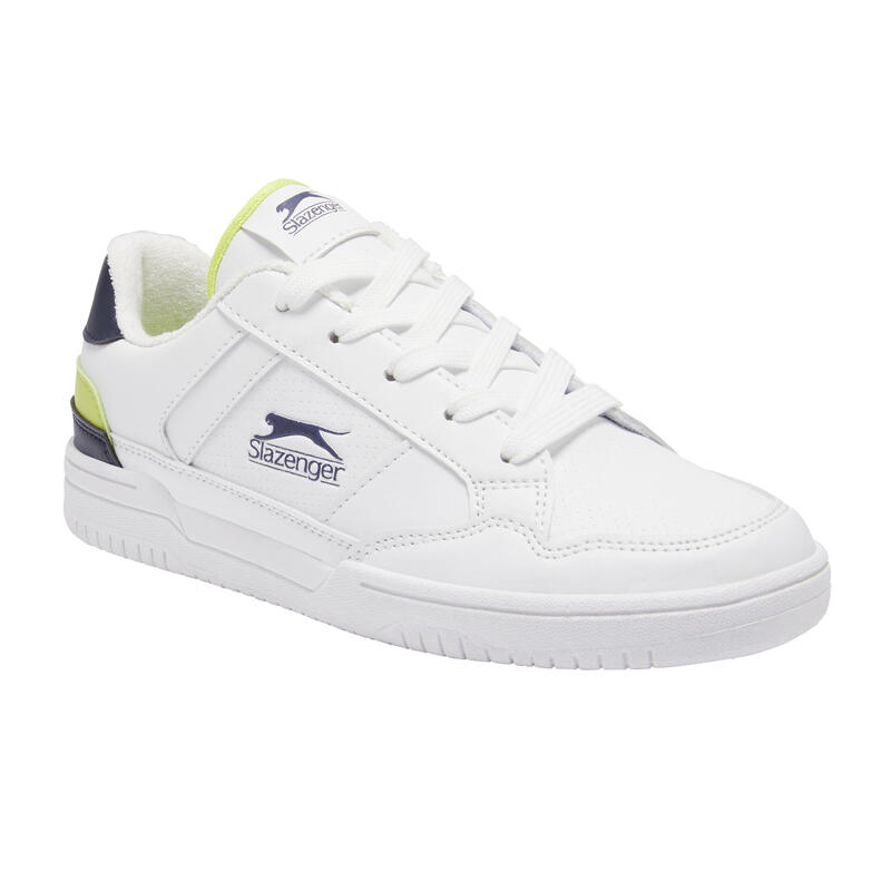 Baskets enfant Slazenger Hatflied blanche lacets