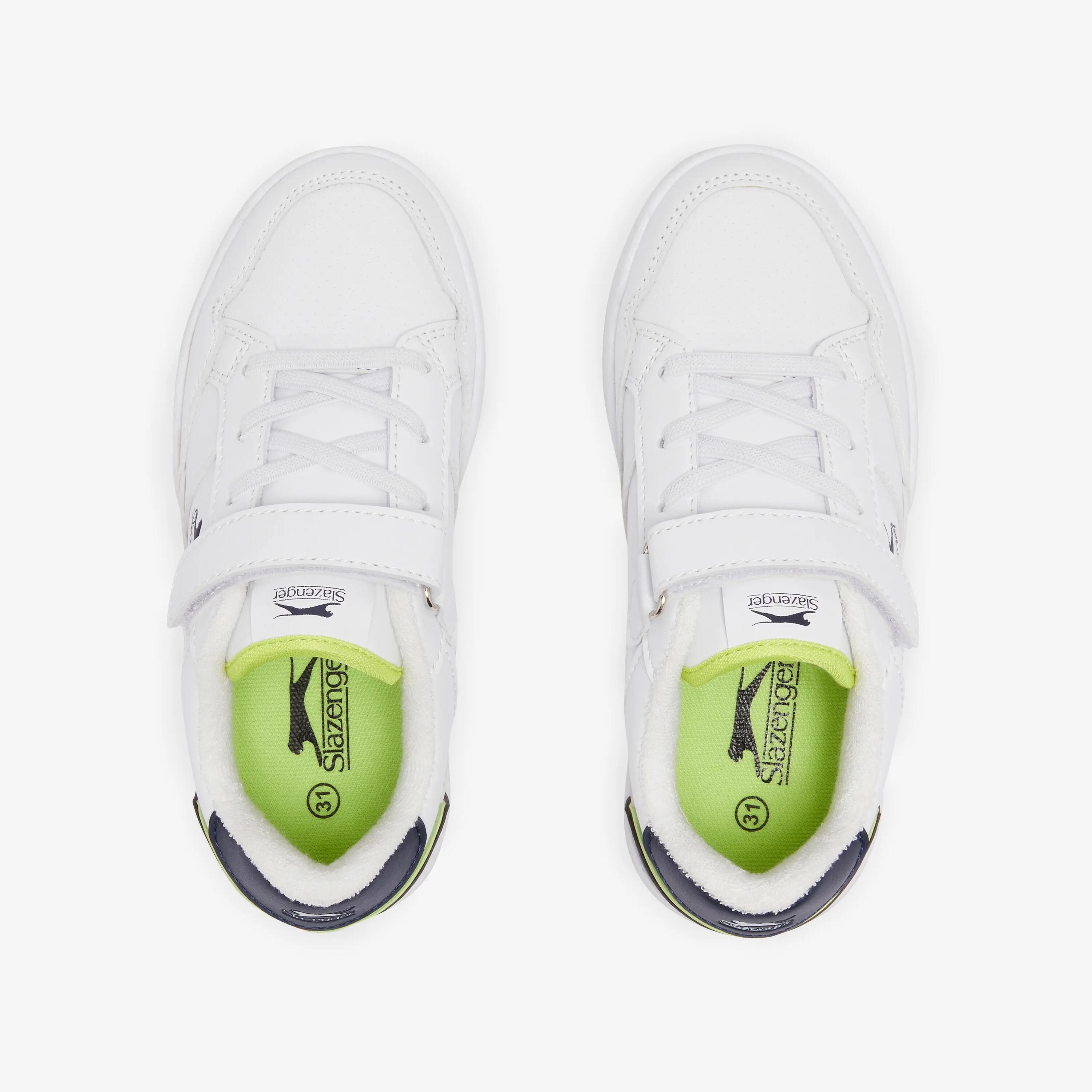 Kids' Shoes Hatflied - White Rip-Tab 6/6