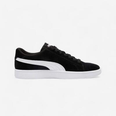 Sneakers met veters voor kinderen smash zwart