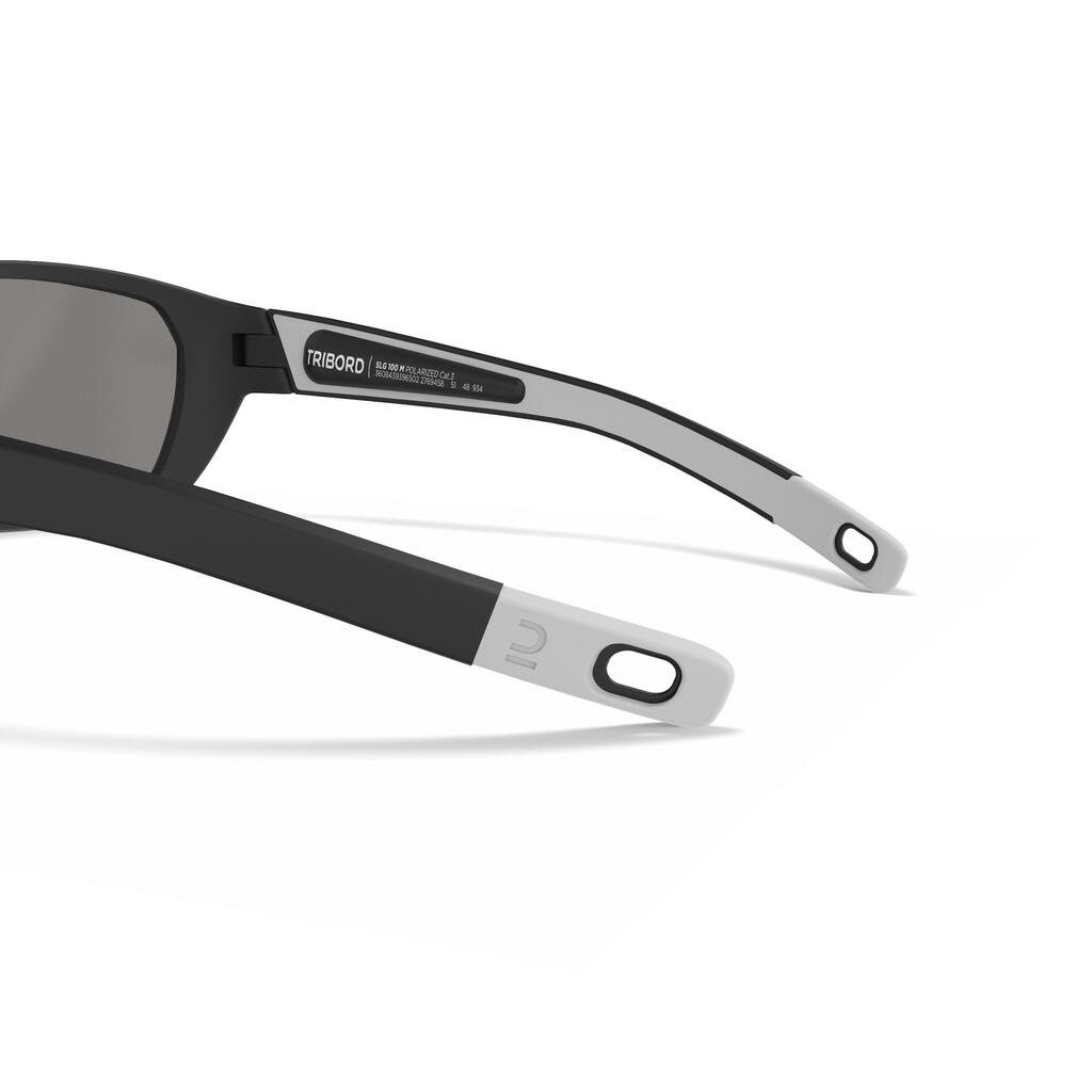Sonnenbrille Segeln Damen/Herren schwimmfähig polarisierend - 500 Gr.M weiss FFV