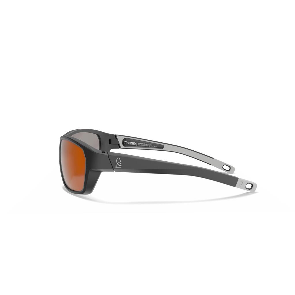 Sonnenbrille Segeln Damen/Herren schwimmfähig polarisierend - 500 Gr.M weiss FFV