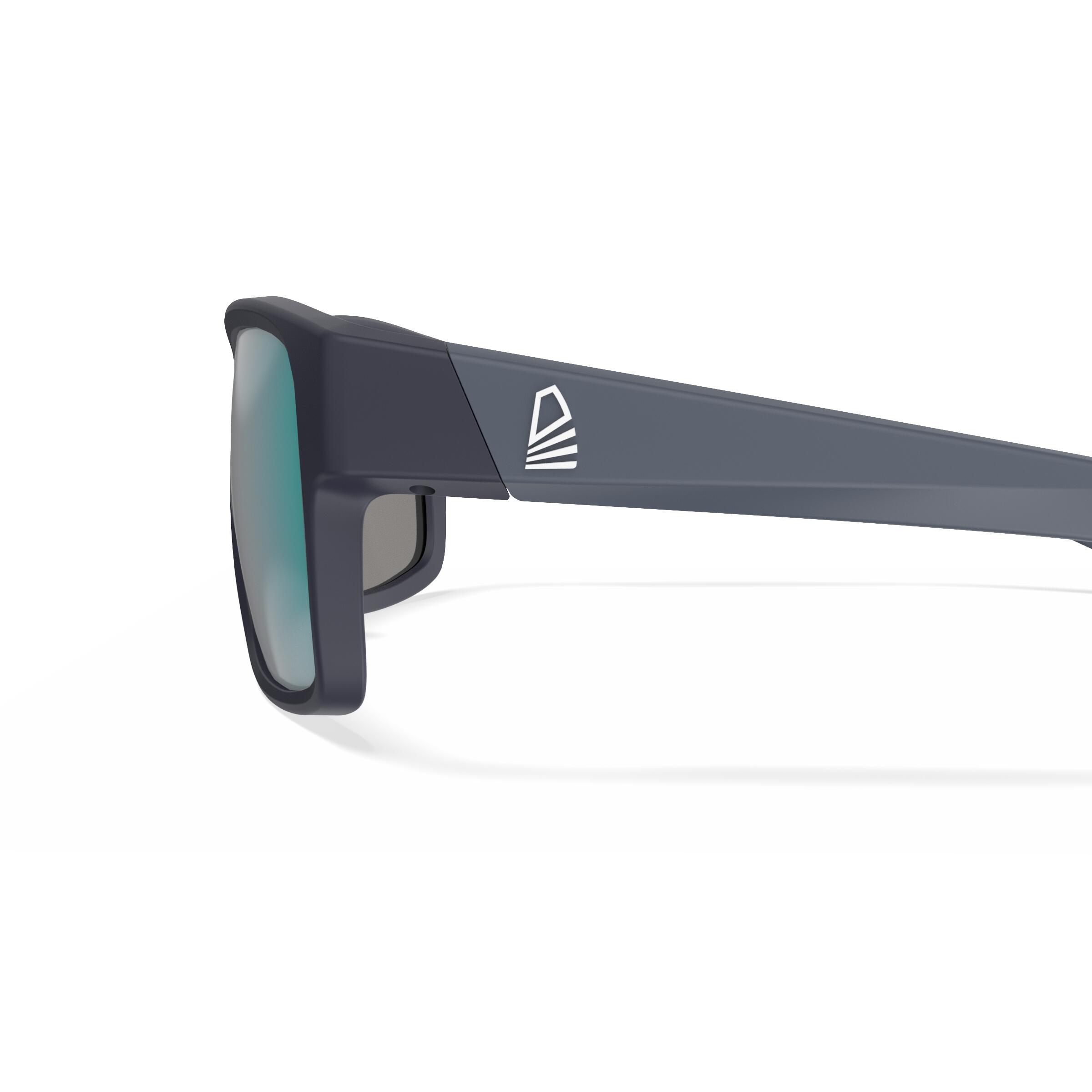 Adult Sailing Floating Polarised Sunglasses 100 Size M - Blue 6/9