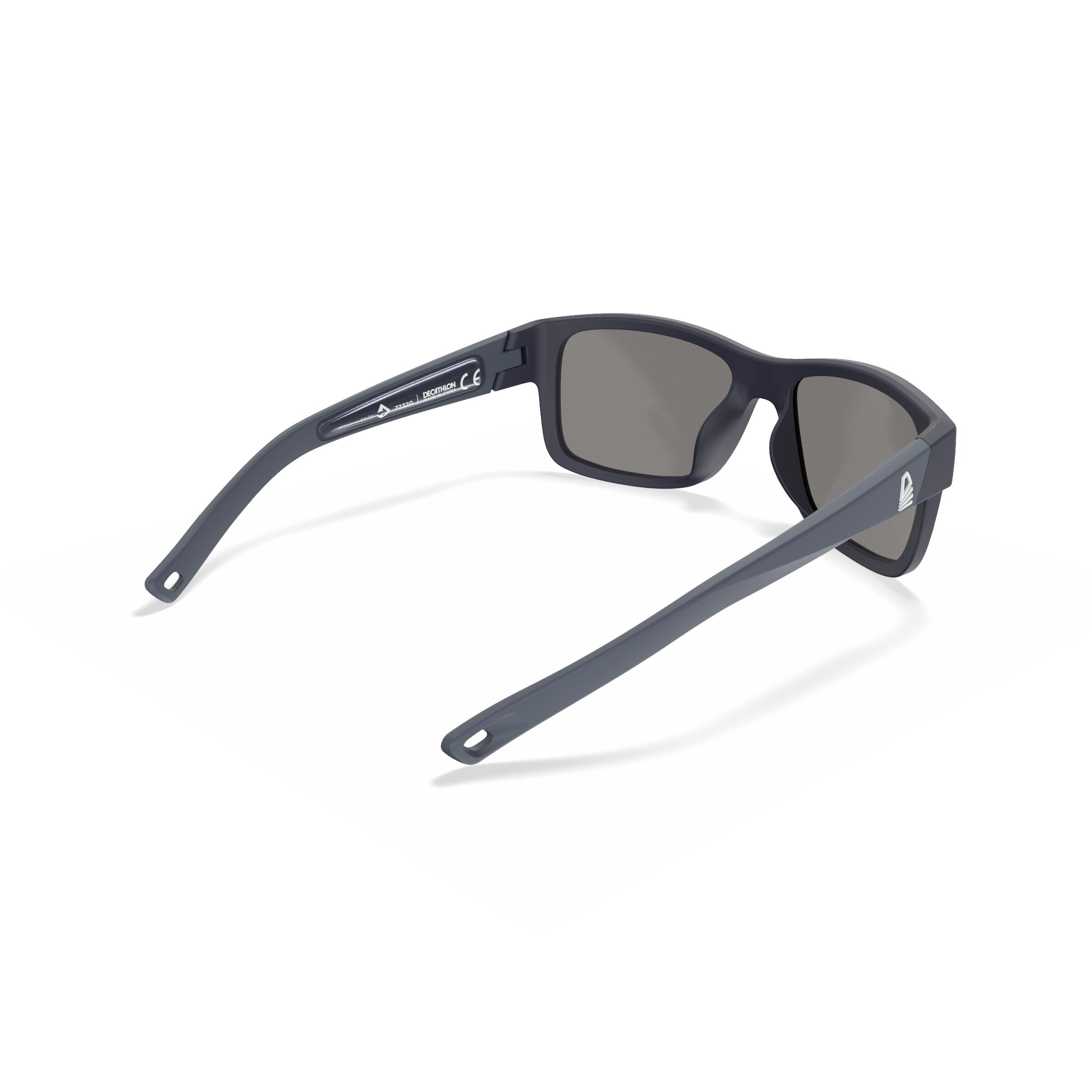Adult Sailing Floating Polarised Sunglasses 100 Size M - Blue 4/9